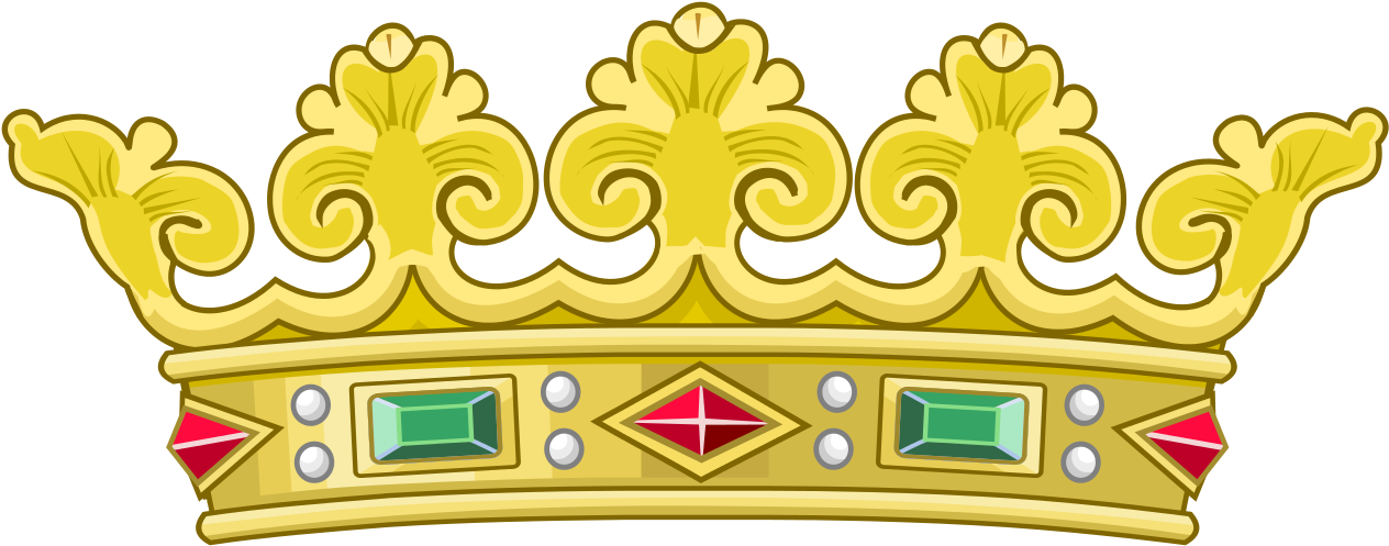 Heraldic Royal Crown Of Portugal - Coronet Of A Duke (1280x501)