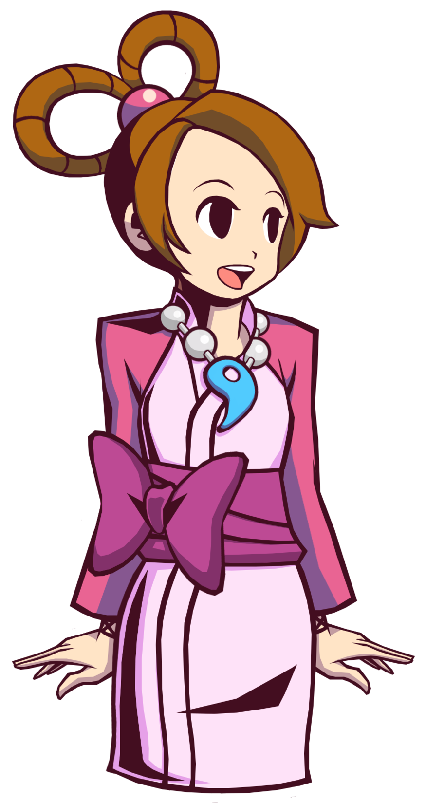 Phantom Detective Mia Fey Mayoi Ayasato Clothing Woman - Pearl Fey (900x1665)