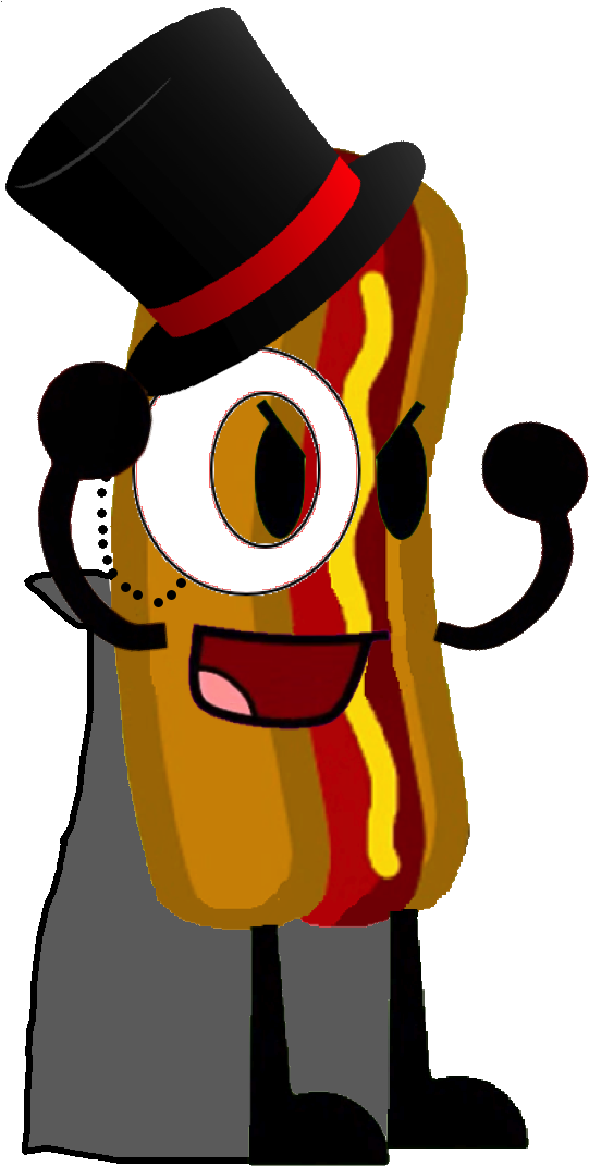 Hot Dog As A Phantom Vector By Thedrksiren - Hot Dog As A Phantom Vector By Thedrksiren (553x1081)