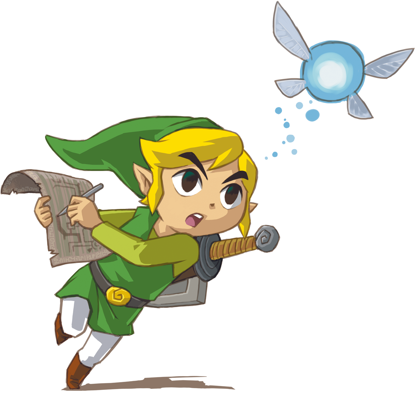 The Legend Of Zelda - Legend Of Zelda Phantom Hourglass Link (1500x1500)