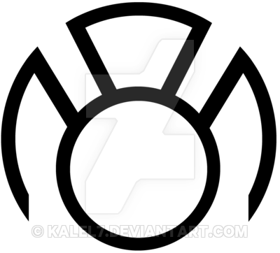 Phantom Lantern Logo Test 1 By Kalel7 - Phantom Lantern Ring Symbol (400x362)