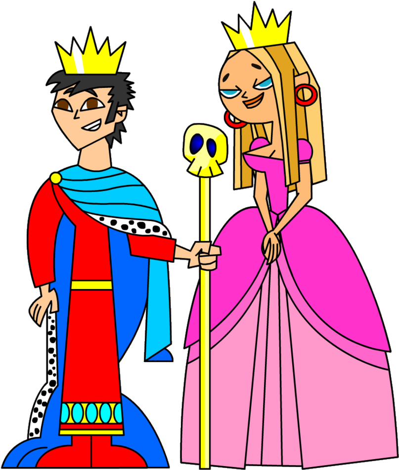Cartoon King And Queen Clipart - Cartoon King And Queen (823x970)