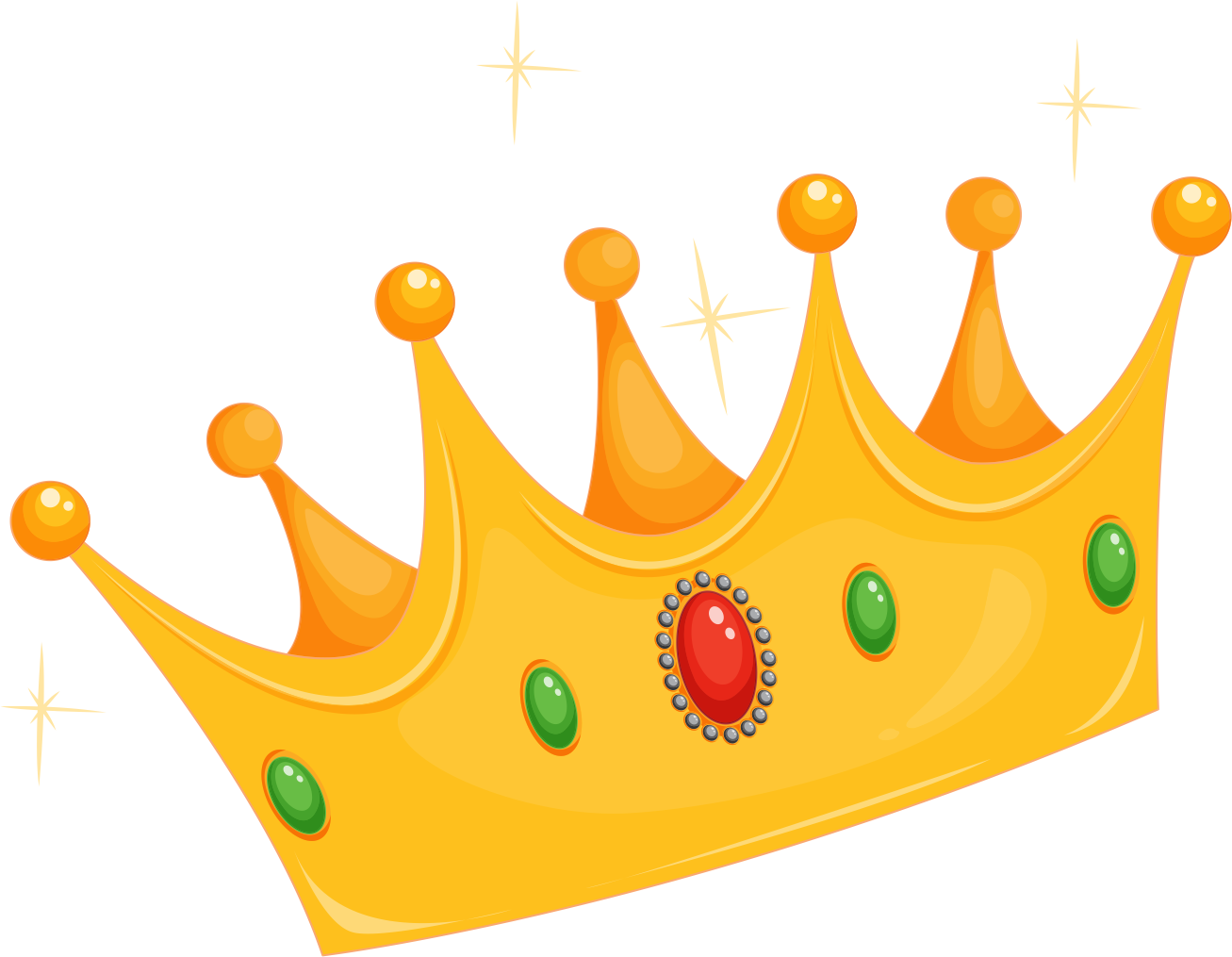 Crown Of Queen Elizabeth The Queen Mother Cartoon Clip - 4 Wooden Shoes Goodnight Princess Pillowcase (1307x1015)