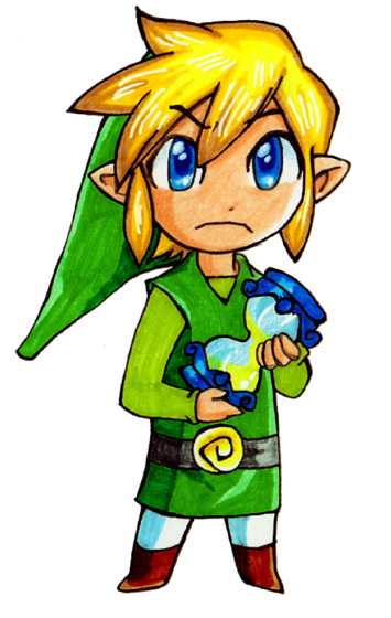 The Phantom Hourglass By Aenea-jones - Art (400x607)