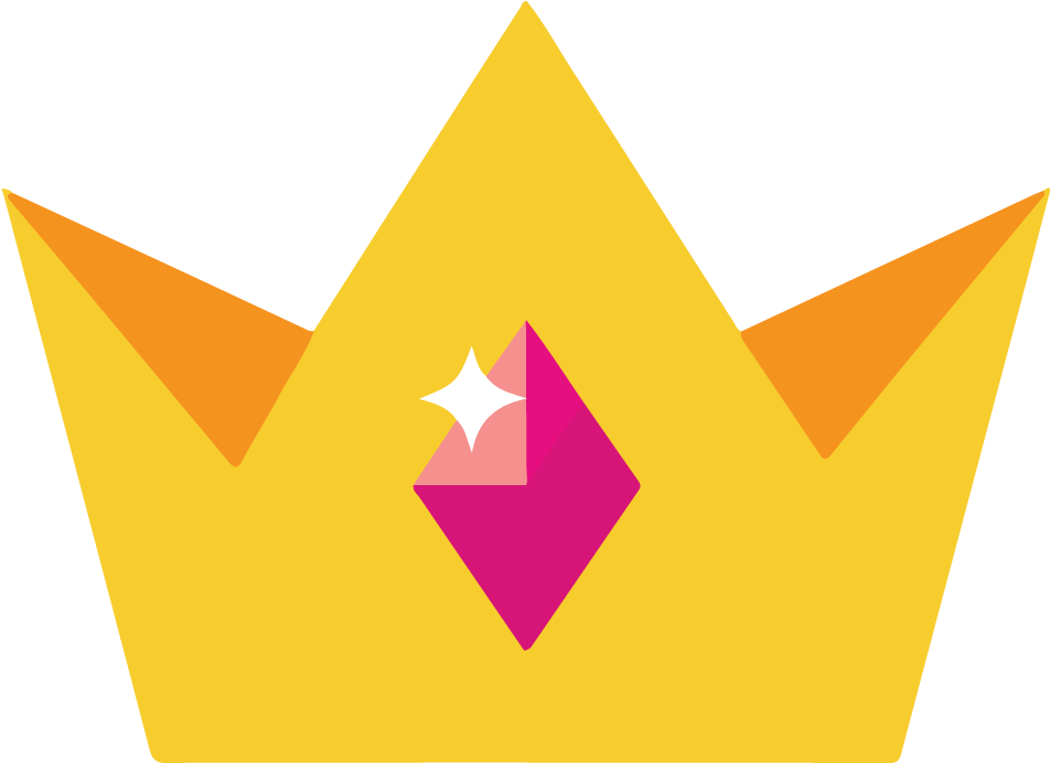 Experience Nationals - Crown Flat Design Png (1000x1000)