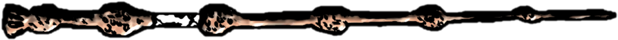 What Does My Pottermore Wand Tell Me About Myself - Elder Wand Drawing (900x169)