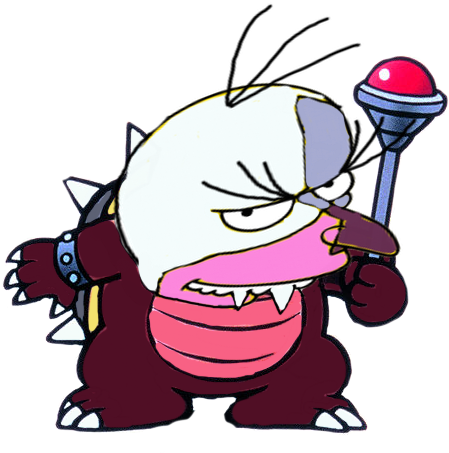 Is King Bowser Burns' Second Koopaling Who Stole The - Morton Koopa Jr (480x480)
