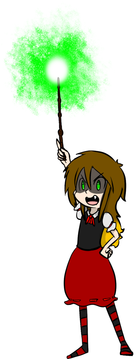 I Got The Elder Wand *evil Laugh* By Queen-fenrisulfr - Cartoon (675x1184)