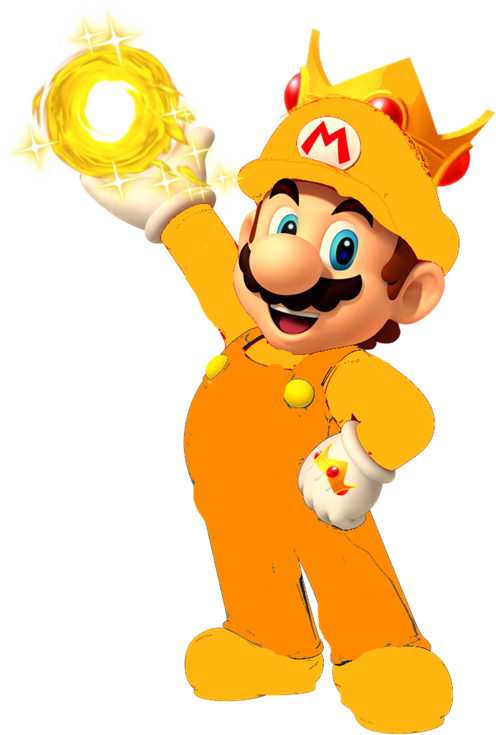 Crown Mario - Mario Cutout (823x850)