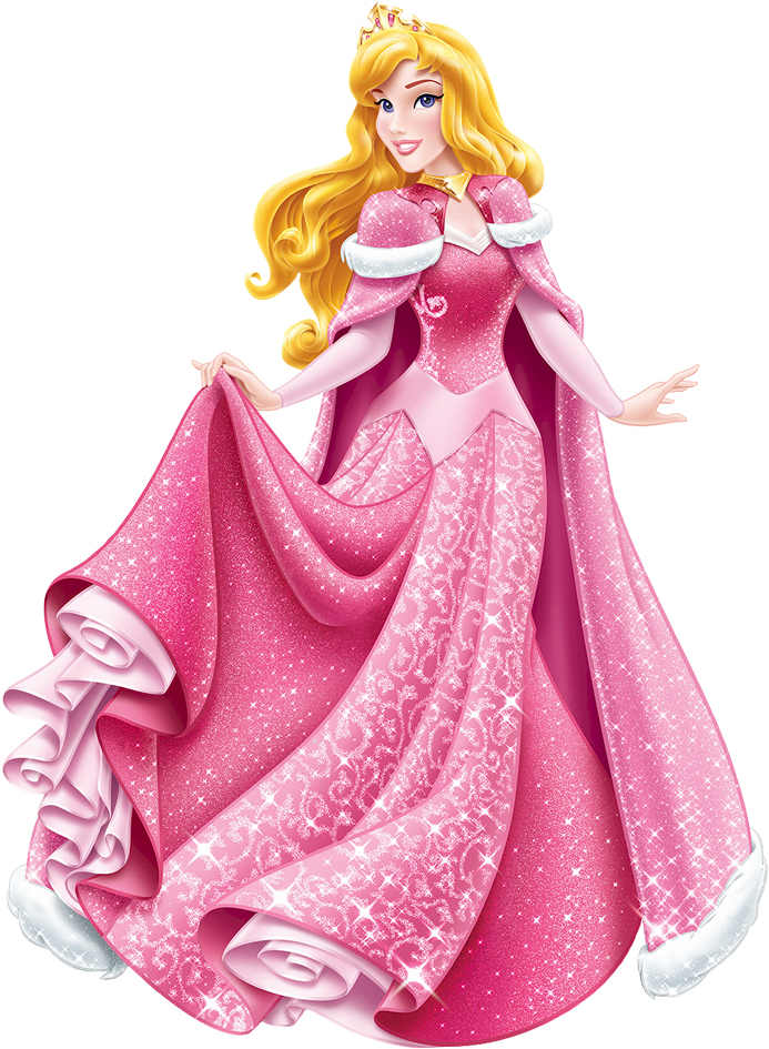 Barbie Clipart Transparent - Princess Sleeping Beauty Png (734x984)