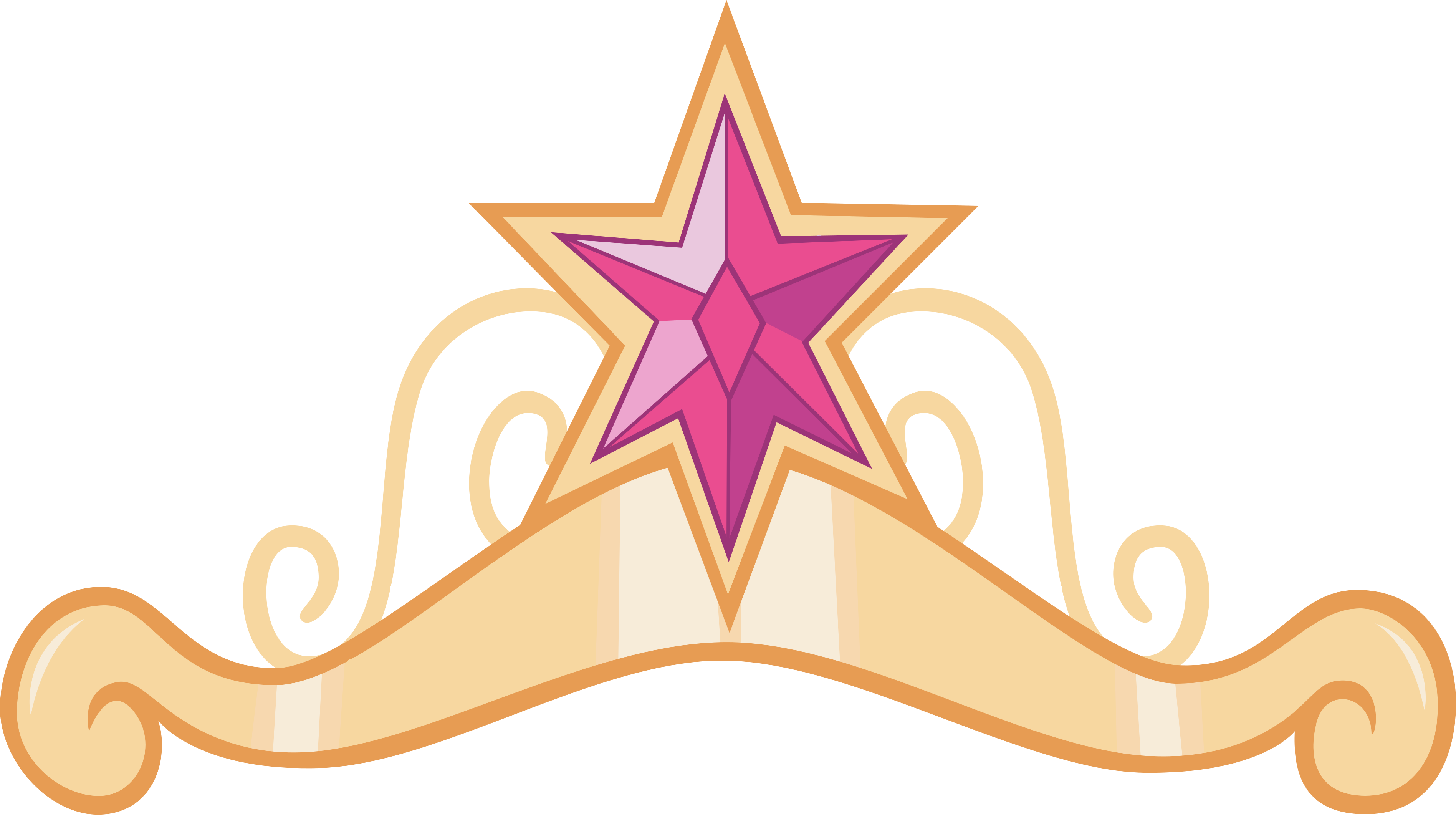 Crown Vector Png - My Little Pony Twilight Crown (3792x2122)