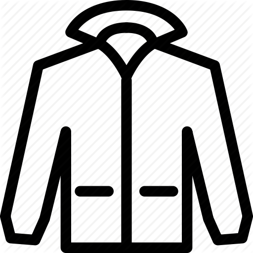 Clip Arts Related To - Windbreaker Icon (512x512)
