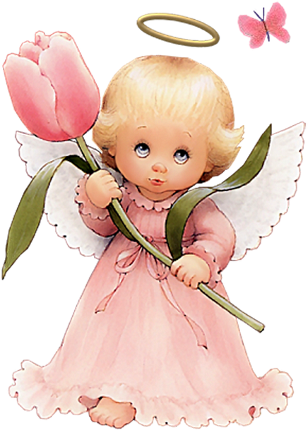 Cute Angel Clipart - Little Cute Angels (777x800)