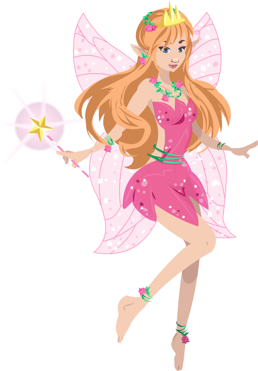 Princess Fairy - Rosemary And The Four Gutsy Gnomes (900x1274)