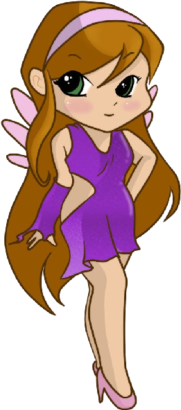 Cartoon Cute Fairies - Fairy (600x600)