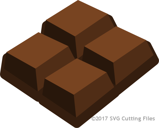 Chunk Of Chocolates - Chocolate (646x522)