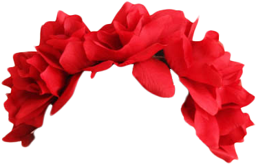 Flower Crown Png - Red Flower Crown Transparent (442x442)