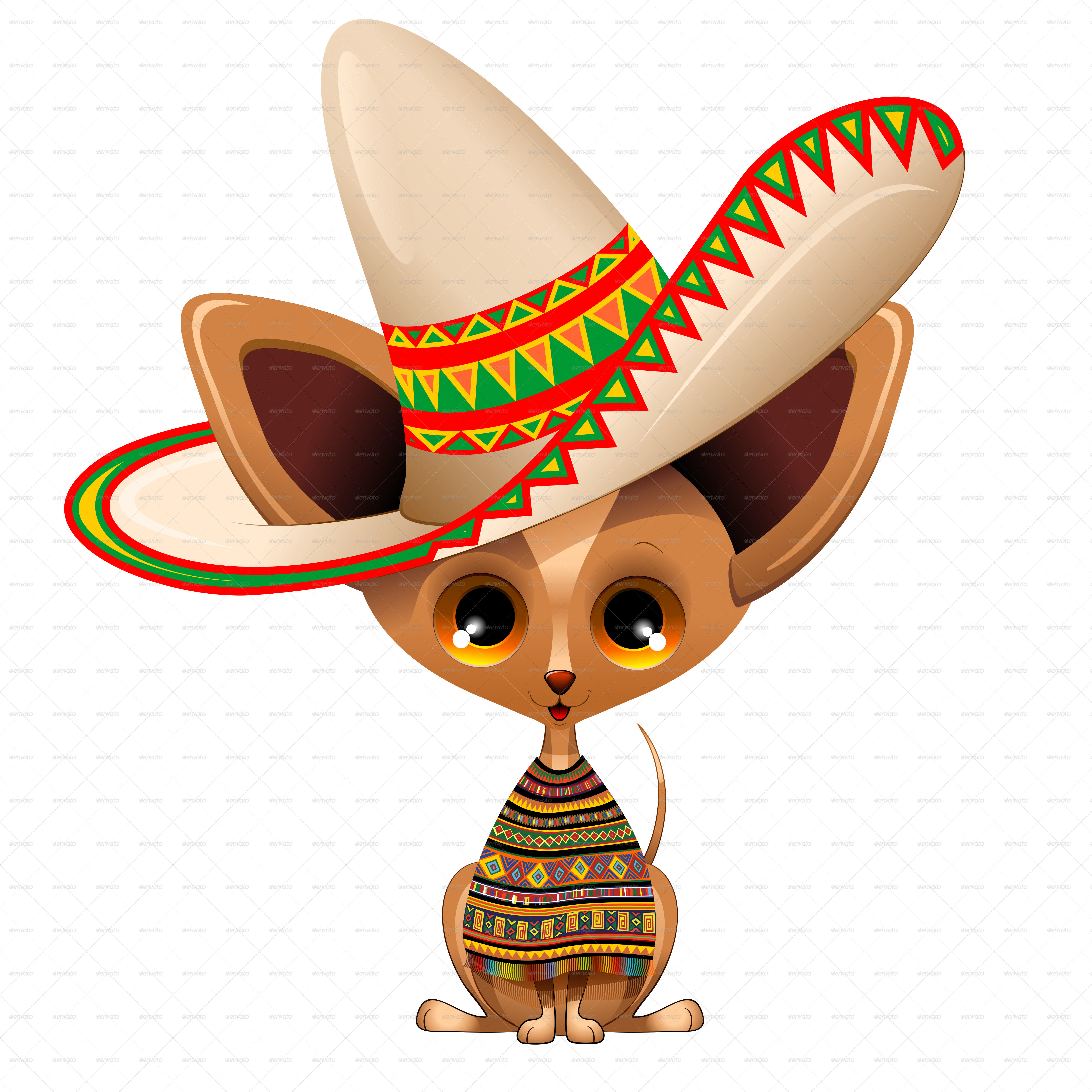 Puppy Dog Mexico 2 Png 5000 - Mexican Chihuahua Animation (5000x5000)