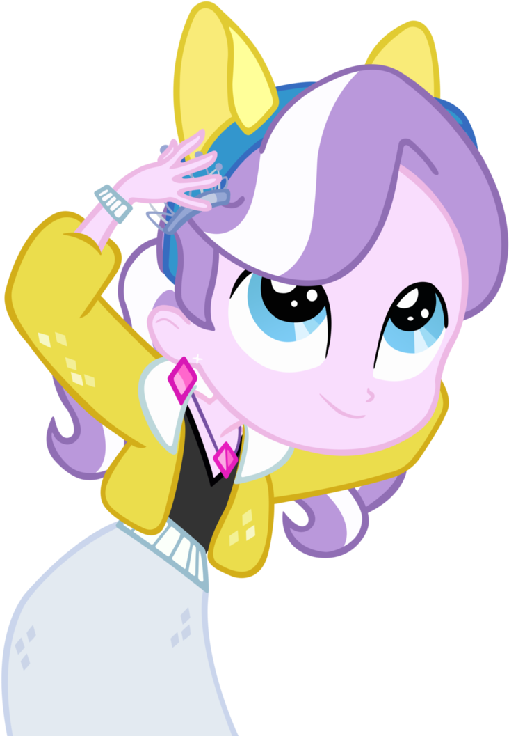 Human Diamond Tiara Vector By Cool77778 - My Little Pony: Friendship Is Magic (754x1060)