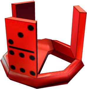 Red Domino - Roblox Red Domino Crown (420x420)