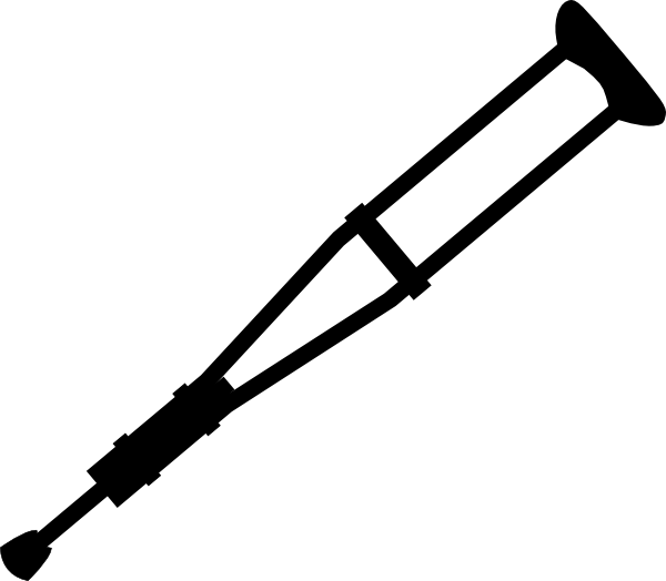 Crutch Clipart Png (600x524)
