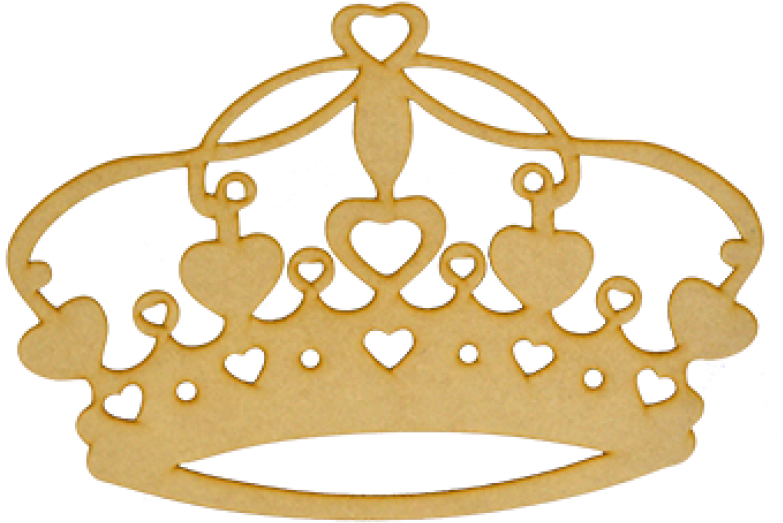 Coroa De Princesa Em Mdf (800x800) Png Clipart Download