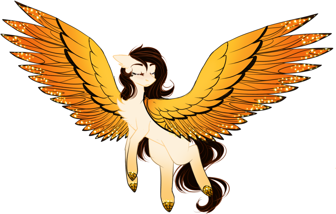 My Little Pony - Colored Wings Transparent Background (1125x711)
