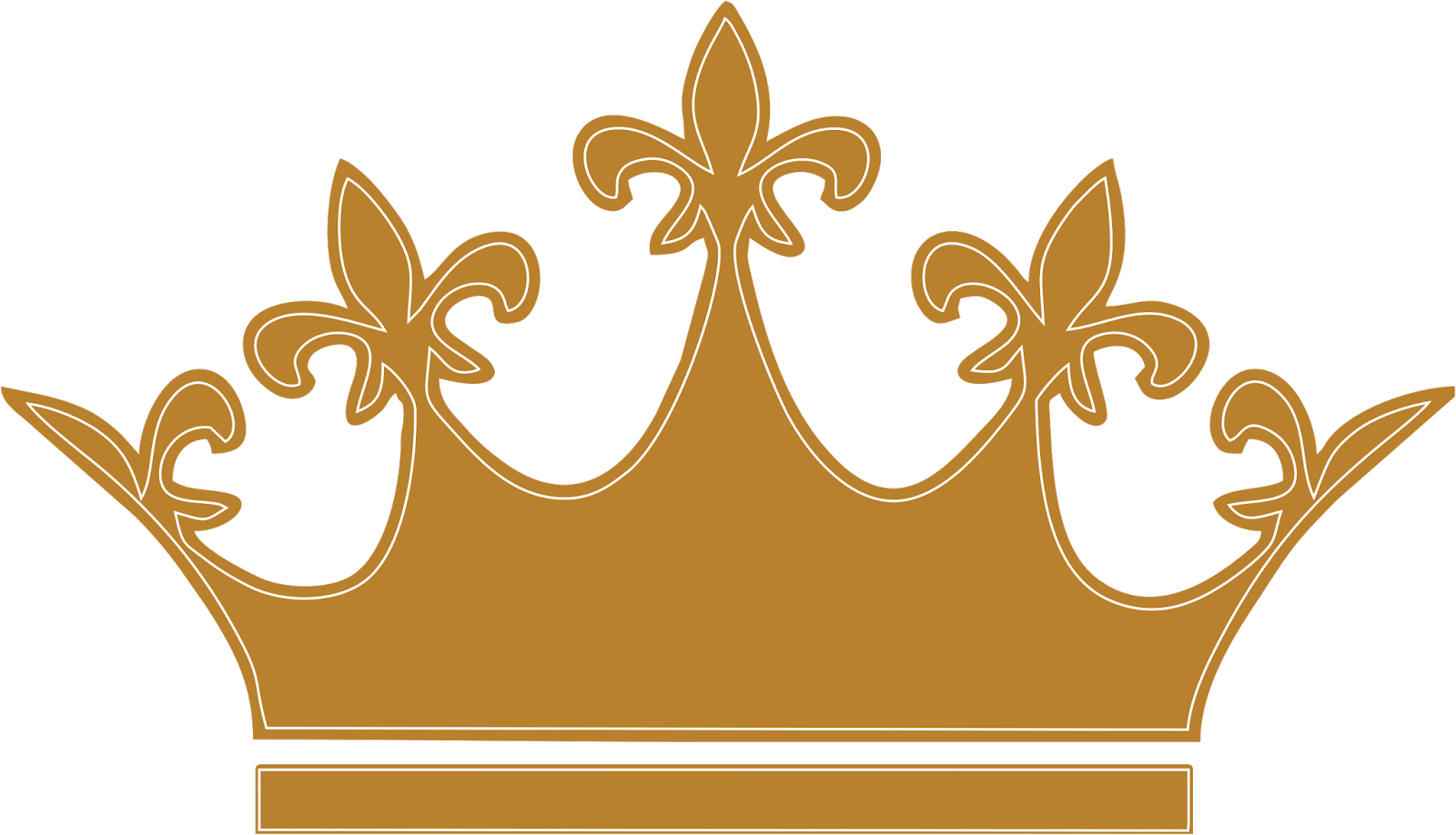 Bebês - Crown Silhouette Png (1600x918)