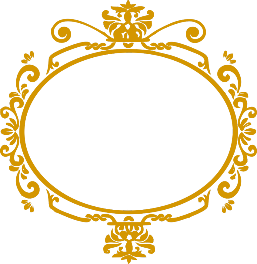 Moldura Arabesco Dourado Png - Adesivos Para Tubetes Casamento (848x870)