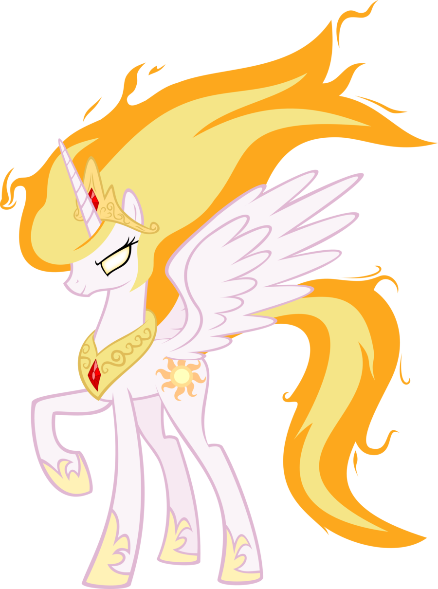 Princess - My Little Pony Evil Celestia (900x1210)