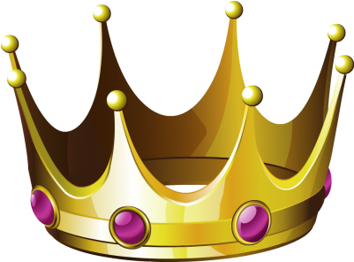 Coroas Douradas - Transparent Background Clipart Crown (432x319)