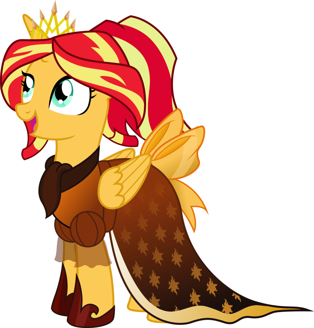 Princess Sunset Shimmer - Sunset Shimmer As A Pony (1024x1069)