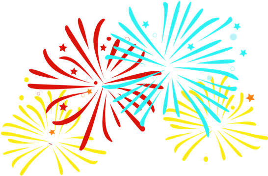 Coroa Princesa Rosa Png - Fireworks Png (546x382)