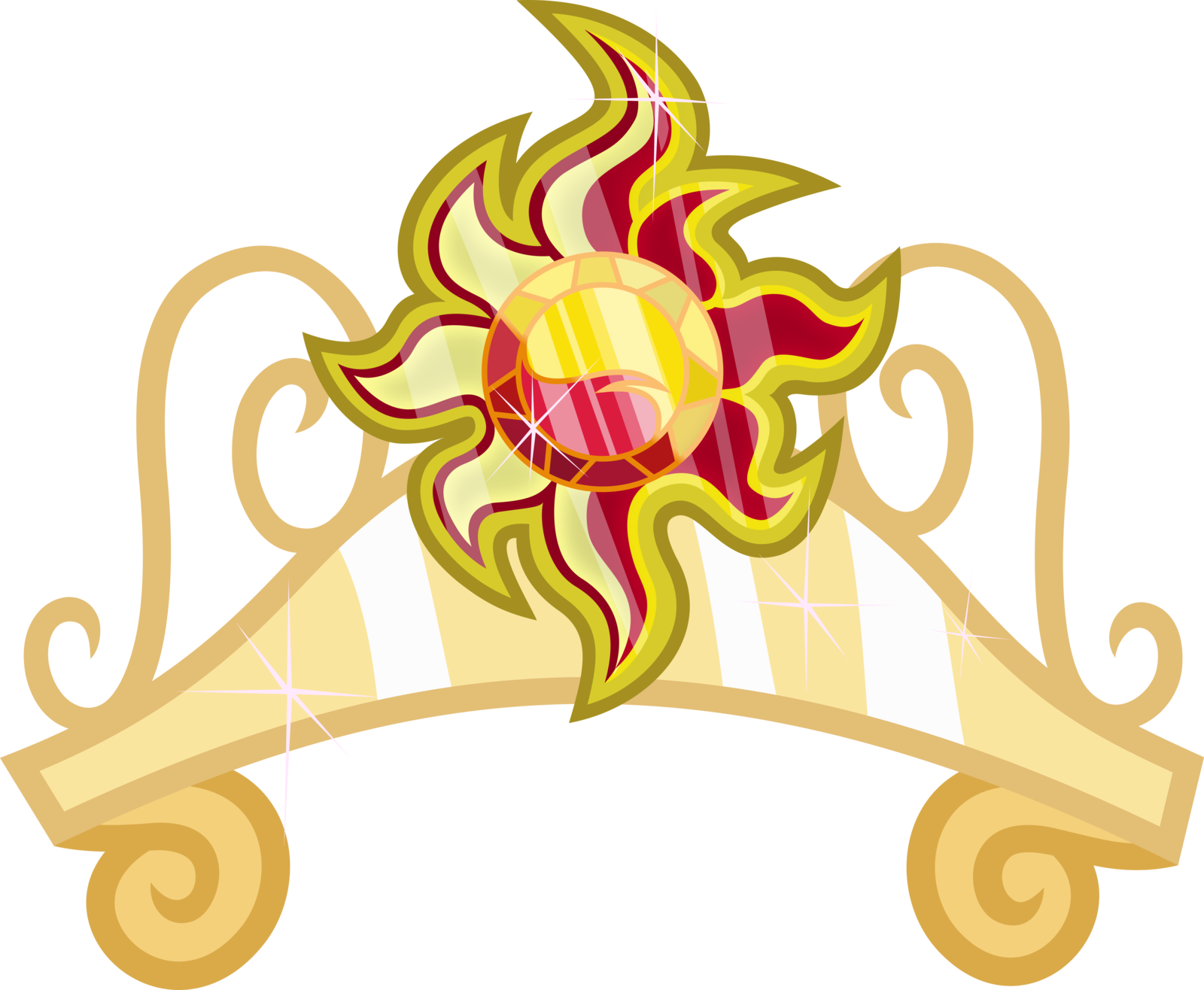 Shimmer Deu Um Longo Sorriso,mas Celestia Disse Que - Sunset Shimmer Cutie Mark (1600x1316)