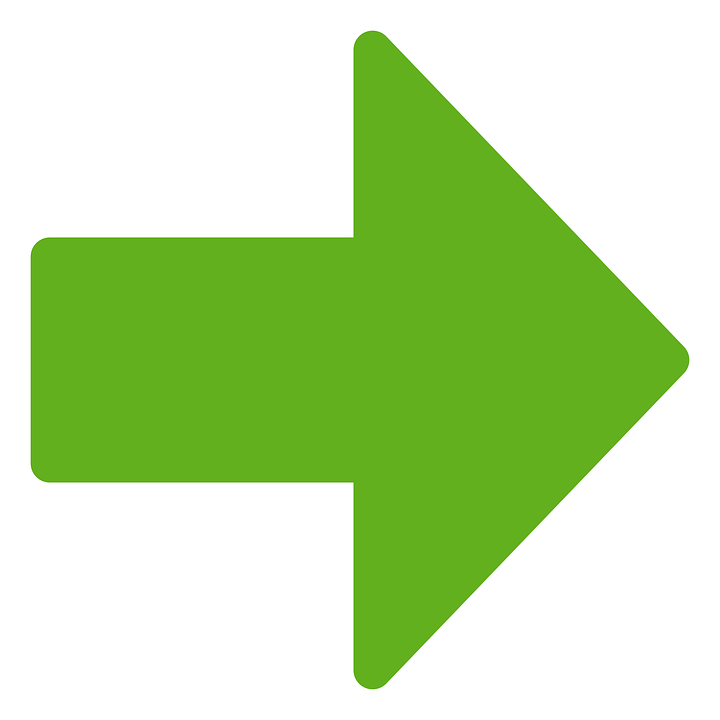 Green Arrow Scalable Vector Graphics Clip Art - Green Arrow Pointing Right (720x720)