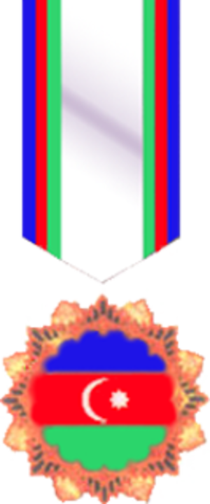 Azerbaijani Flag Order - Istiqlal Ordeni (300x720)