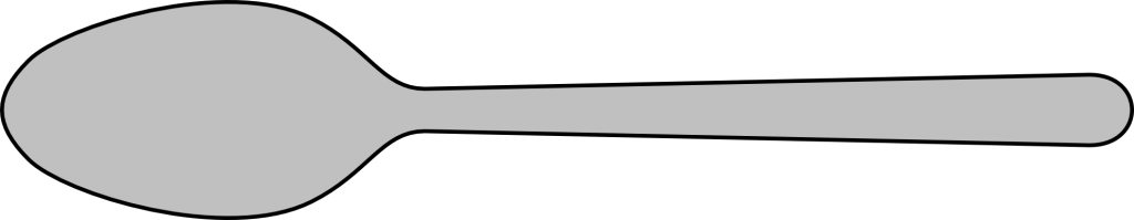 Spoon Clipart - Spoon Clipart (1024x199)