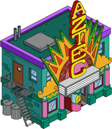 Aztec Clipart House - Aztec Theater (466x534)