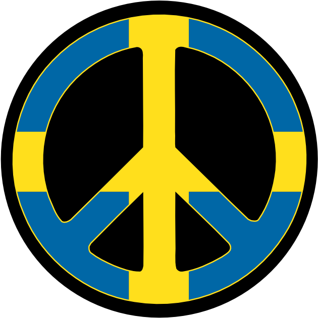 Scalable Vector Graphics Sweden Flag Peace Symbol Scallywag - Sweden (777x1006)