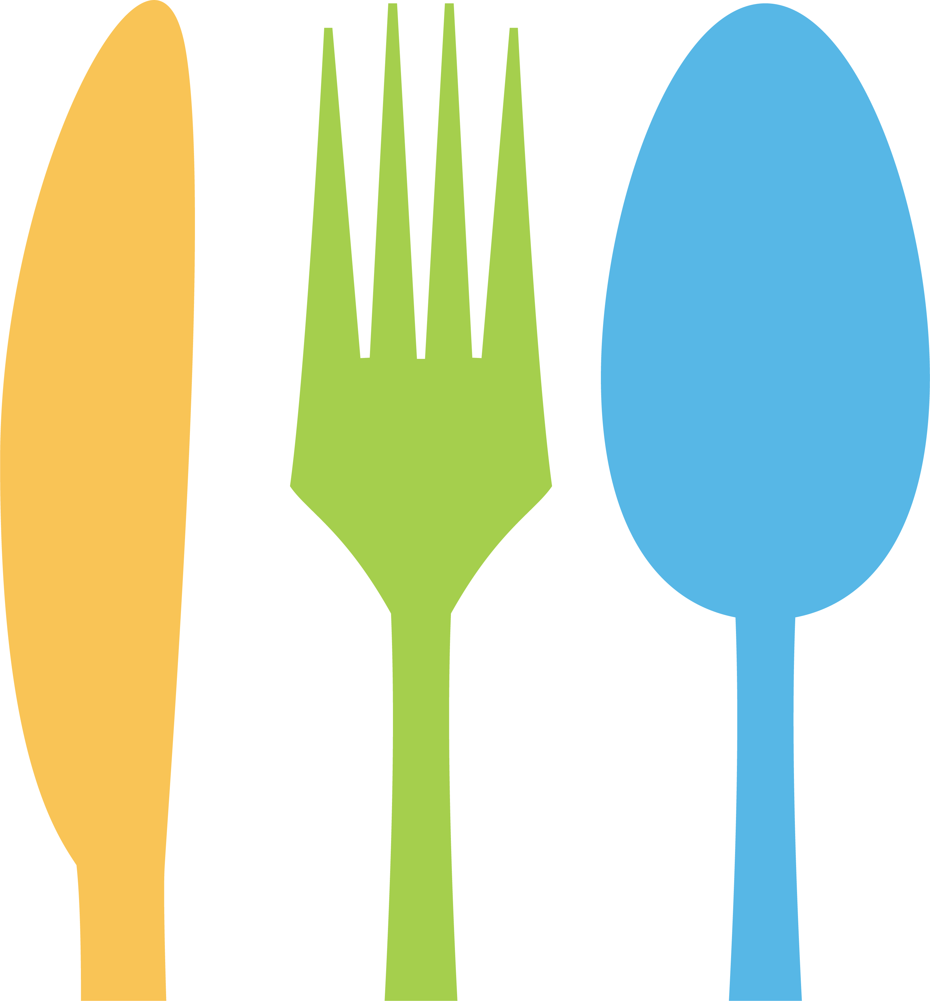 Fork Knife Spoon Tableware - Fork (3001x3230)