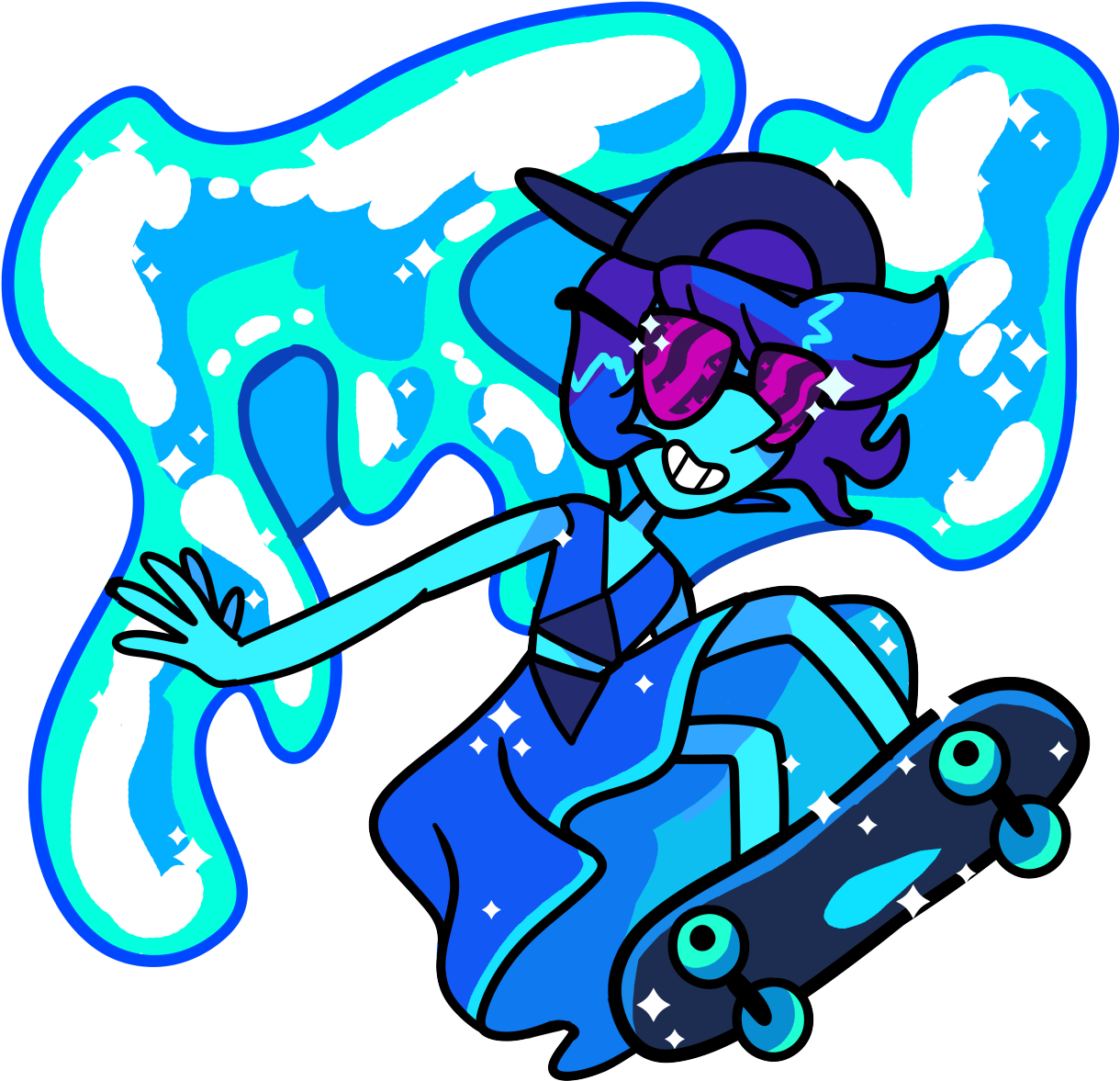 Skateboard Clipart Cant - Skateboard Clipart Cant (1280x1280)