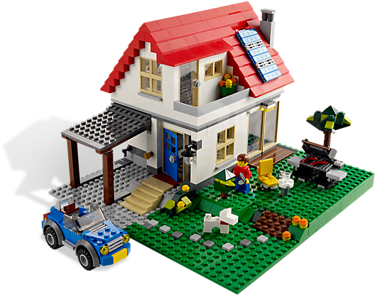 See More Features - Lego Creator Hillside House (600x450)