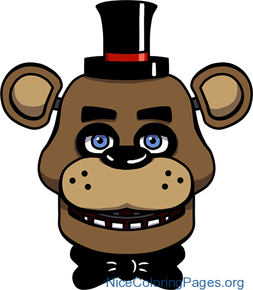 Download Free Printable "five Nights At Freddy's Clipart" - Download Free Printable "five Nights At Freddy's Clipart" (500x575)