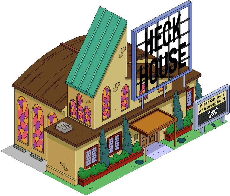 Heck House - The Simpsons: Tapped Out (762x650)