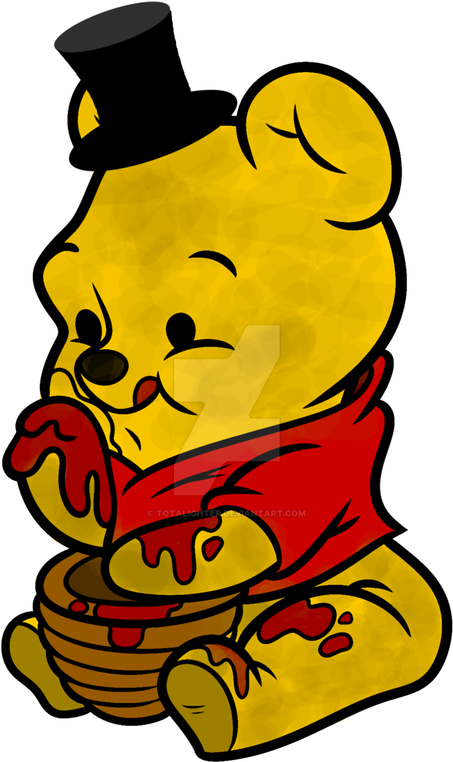 Fazbertentertainmen 73 35 Freddy Fazbear And Winnie - Kawaii Winnie The Pooh (1024x1205)
