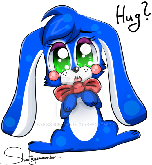 Toy Bonnie © Scott Cawthon Art © Me Toy - Springtrap X Bonnie And Toy Bonnie (600x648)