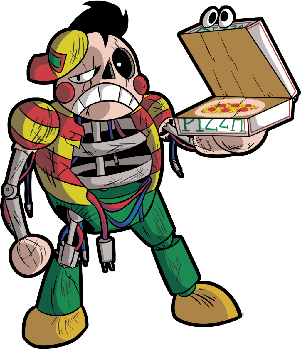 Five Nights At Freddy's Collab Entry By Michaeljlarson - Cartoon (1024x1196)