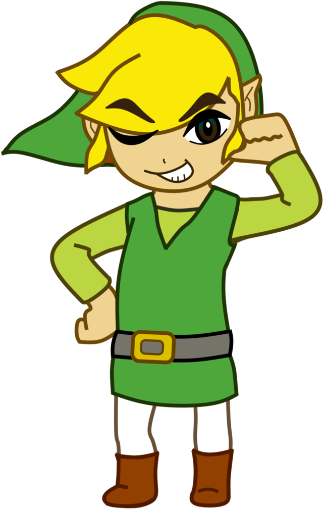 Sassy Toon Link No Shade By Eddythebox - Cartoon (739x1081)