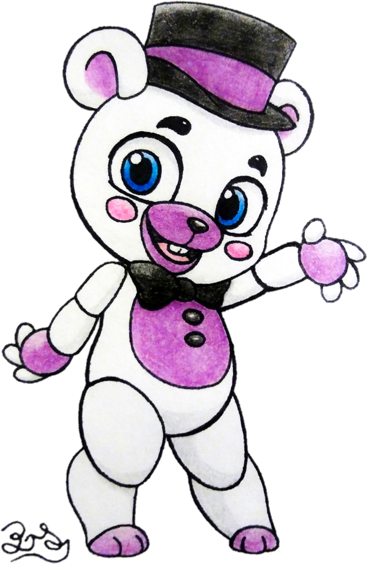 Five Nights At Freddy's Fnaf 6 Fnaf Fnaf Fan Art Fnaf - Helpy Fnaf 6 Cute (802x1205)