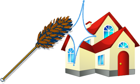 House Cleaning Pics - Build A Home In Phases (488x288)